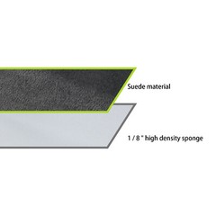 Suede Headliner Fabric Foam Backed Upholstery Car Roof Liner Broken Replaced