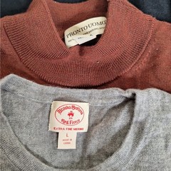 Lot 11 100% Merino Wool Sweaters Cutter Crafter Upcycle Fall Colors J.Crew