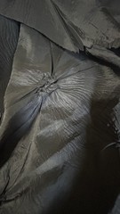 TAFFETA Fabric Satin Black Sewing Material Huge LOT
