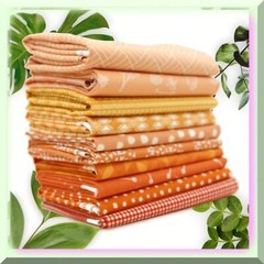 Bright Citrus Quilt Kit with 10 Cotton Fat Quarters