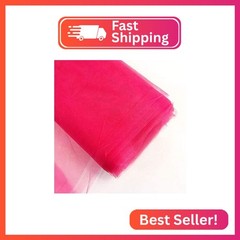 Valentina Textile Inc, 54″ by 40 Yards (120 ft) Fabric Tulle Bolt for Wedding an