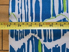 Vintage Singer Exclusive Barkcloth Geometric Splash 2+ Yds Psychedelic 43″ Wide
