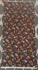 Vintage Thanksgiving Harvest Cotton Print Cynthia Harts Holiday 20×40″ Pre2000s