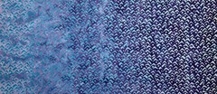 1 Yard Cut of Lunn Fabric Scales Ombre Batik 100% Cotton 3889 Grape Purple Blue
