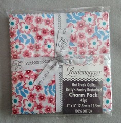 Betty’s Pantry Fabric Birch Creative – charm pack 42 pieces each 12.5 x 12.5 cm