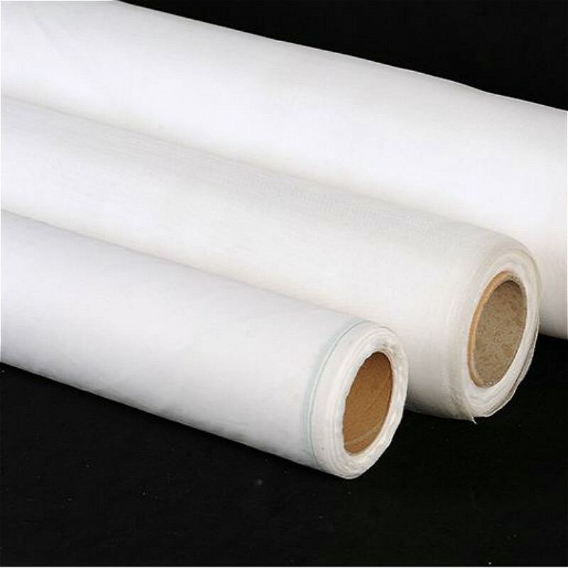 35-250 Micron Hole Fine Filter Mesh Nylon Fabric Net Material Strain White
