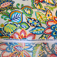 Richloom Solarium Copeland Fiesta Fabric 54″ x 63″ Outdoor