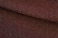 WATER PROOF PLUMB COLOUR LUXURIOUS COTTON BLEND THERMAL FABRIC MADE IN ITALY D83