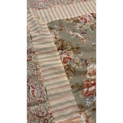 Cottage chic quilt top | unfinished quilt top