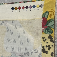 Brunschwig & Fils Out of Africa Fabric 2 Pcs Cotton Yellow Leopard Floral READ