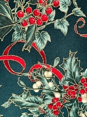 Quilting Fabric Lot – Christmas Holiday Winter Floral, 10 Fat Quarters + 1 FREE!