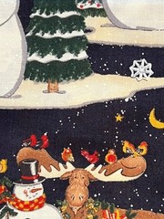 Quilting Fabric Lot – Christmas Holiday Winter, 10 Fat Quarters + 1 FREE!