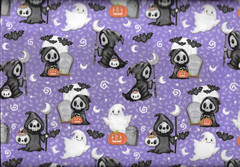100% cotton Halloween fabric “Moonlight Mischief” by Henry Glass