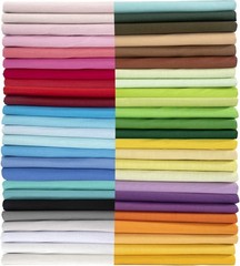 50pcs 10×10 inches Multicolor Cotton Fabric Bundle Squares for Quilting Sew…