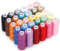 CiaraQ Sewing Threads Kits, 30 Colors 30 Spool Thread, 30 colors