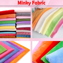| Minky Fabric | Plush, Super Soft, Cuddle | Solid Minky | by the Yard | 60″ Wid