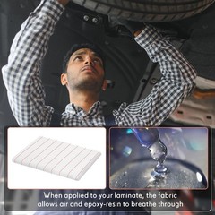 VitalCozy 30 Inch 3 Yard Wide Peel Ply High Temperature Resistant Release…