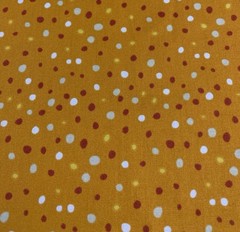 Fresh-aire Polka Dot Fabric By B J Luntz & Studio E Orange Red Yellow White BTHY