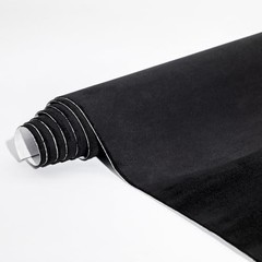Microfiber Fabric Self-Adhesive Suede Look, Premium 39.4″x59″ 100×150 cm Black