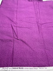 Dots Natural World Snow Leopard Designs Free Spirit 4 Yards PWSL044 Purple