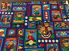 ALL STAR TEDDIES COTTON BY VIP—BY THE YARD