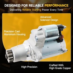 Besuto Starter Fits for 1989-1990 GTX 2.0L, 1987-1991 Colt 2.0L, 1992-1995 Hy…
