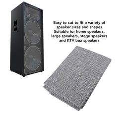 59.06 X 19.69in Speaker Grill Cloth Dust Resistant Scratchproof Protective