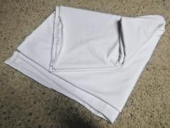 78×60″ White 4-Way Stretch Fabric Spandex Lt-Med Wt Swimsuit Dance Leggings++