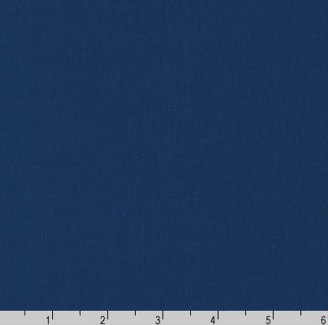 Kona Cotton Solid AQS Challenge 2024 Prussian Blue Fabric Print by Yard D151.06