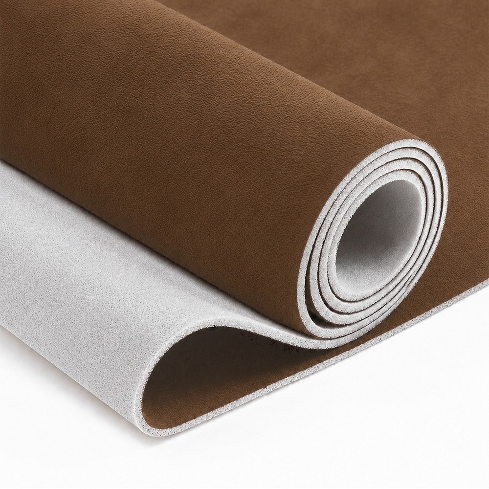 Headliner Fabric 108″ L x 60″ W Foam Backing for Car Truck RV SUV Boat Camel