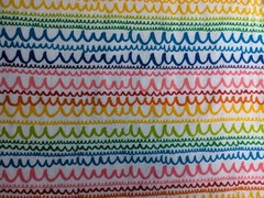 Colorful Rainbow Squiggles Cotton Flannel 2 yd Super Snuggle JoAnn Fabrics