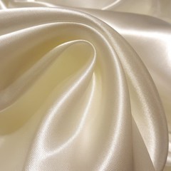 Shiny Bridal Medium IVORY Satin Fabric Charmeuse 60″ Shiny by the yard