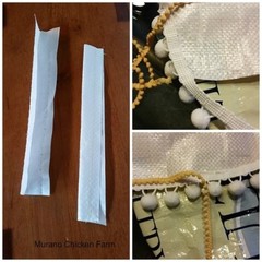 Empty Chicken Grain Feed Woven Plastic Sack Crafts Art Repurpose Yard/Wall Decor