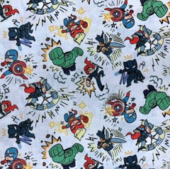 BonEFul Fabric FQ Cotton Quilt Red Spiderman Head Face Mask Super Hero B&W Sale
