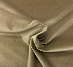 BALLARD DESIGNS QUEENS VELVET TAUPE BEIGE GREEN FURNITURE FABRIC BY YARD 54″W