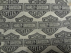 Genuine HARLEY DAVIDSON Fabric (46cm x 50cm)