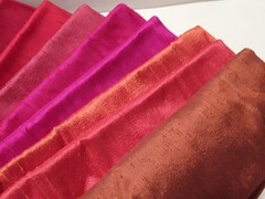 SILK COLLECTION 16 SILK DUPIONI COLORS 18″X22″ EACH NEW
