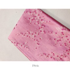 Chinese Damask Fabric Plum Blossom Faux Silk Jacquard Brocade Cloths By Metre