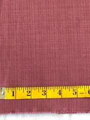 Dan River small plaid. Dark pink/Mauve 100% cotton fabric BTY reversible