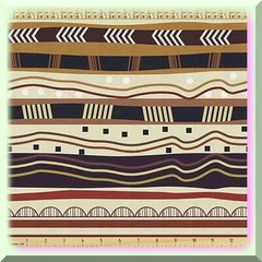 Tribal Pattern Waterproof Fabric 108×58 inches