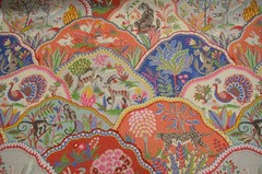 Zoologic Prism Vintage-Like Scenic Animal Toile P/K Lifestyles Fabric