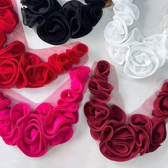 Simple to Install Pleated Patches for Quick Repair Creative Embellishment