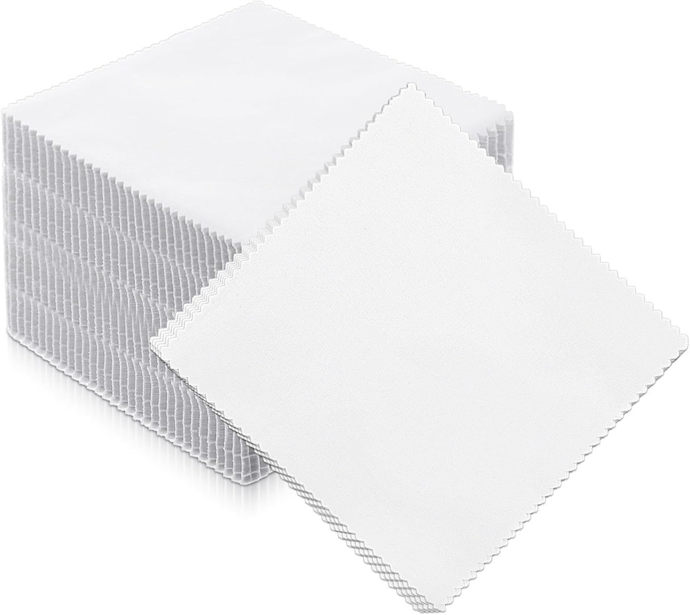 100 Pack 8-Inch Cotton Fabric Squares, 8″ Precut Cotton Fabric Squares, Solids W