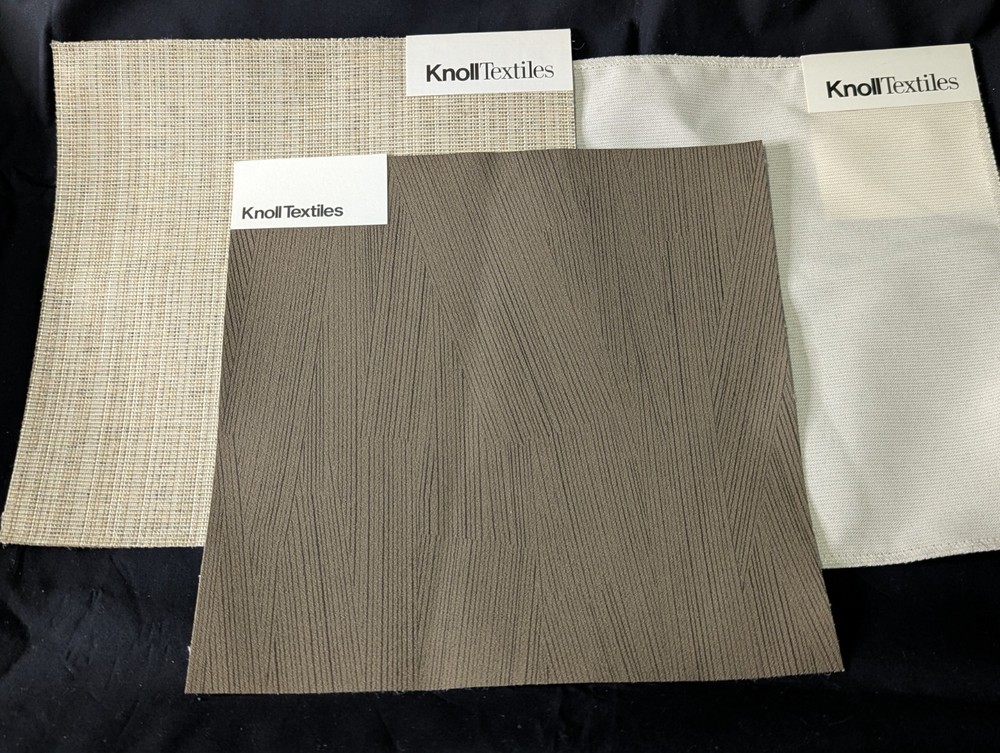 KnollTextiles Wall Panel Specialty 3pc Teflon Recycled Commercial Fabric 8.5″