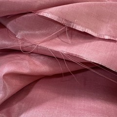 Bubble Gum Pink Silk Blend 3 Yards 45″ Wide Excellent
