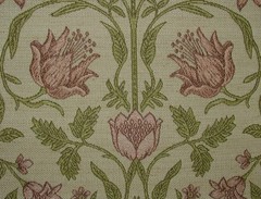 Jacquard Curtain Upholstery Fabric ARCHIVE COLLECTION FADED ROSE Cushion Blind