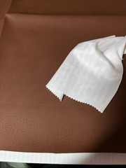 VINYL PLEATHER Proquinal London Tan PVC FABRIC Brown 20″ x 35.5″