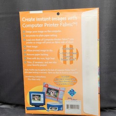 Sew-In Computer Printer Fabric from June Tailor White 4-pack 8.5″ x 11″ JT-901