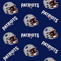 New England Patriots NFL Fleece Fabric – 60″ Wide – Sold by The Yard & Bolt
