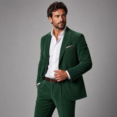 Bottle Green 12 Wales Corduroy Fabric 100% Cotton – Premium Cloth Material